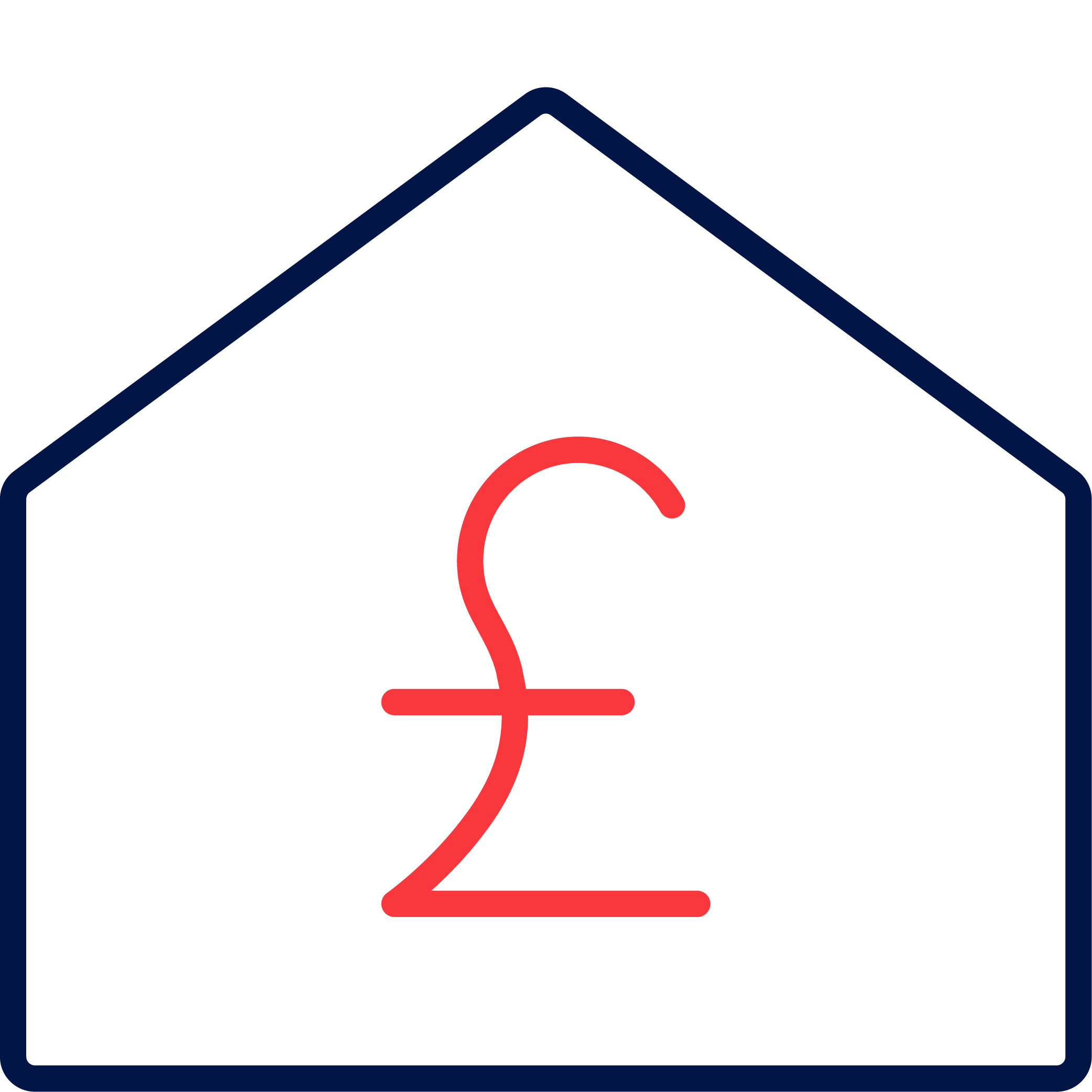 house icon with pound sign