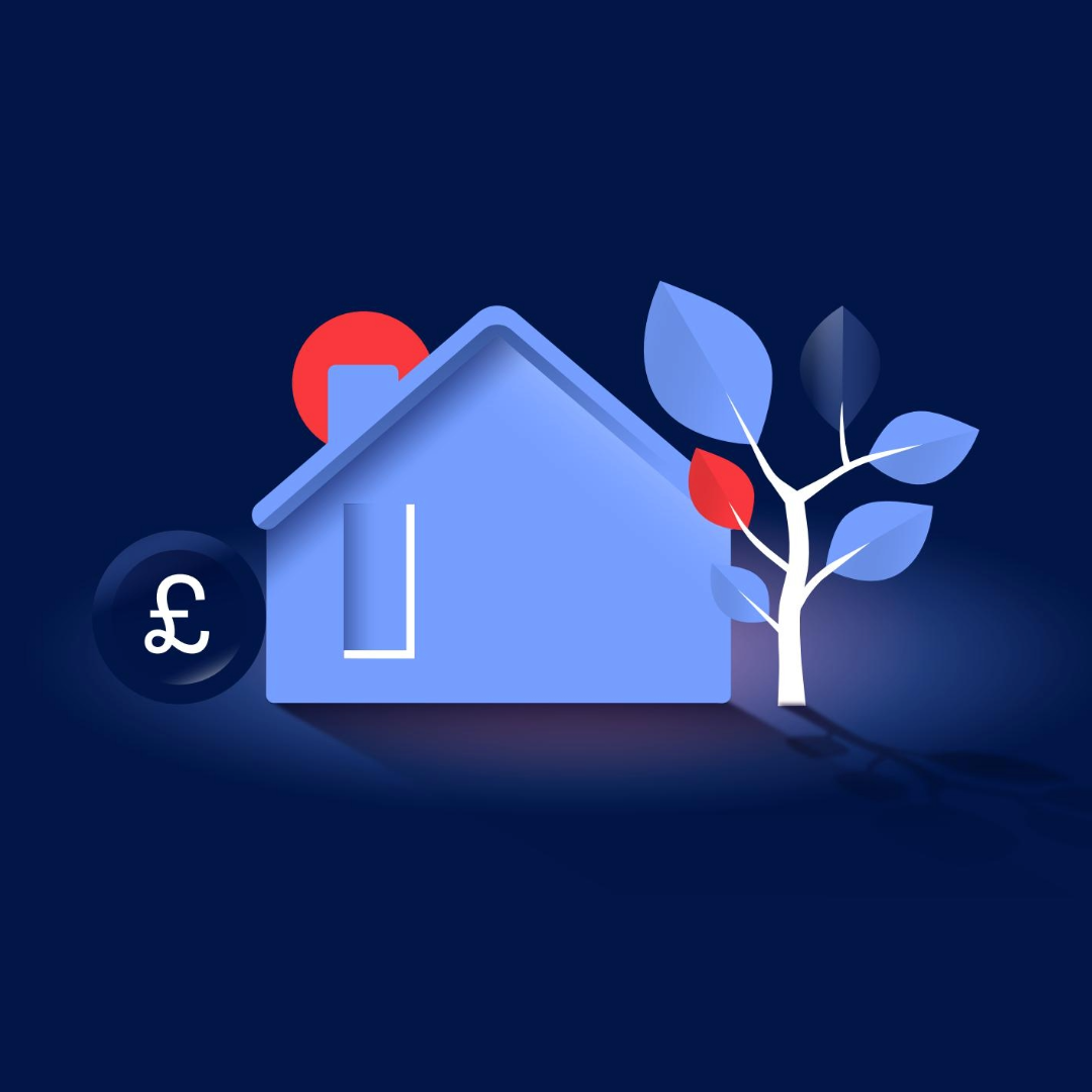 house tree pound illustration